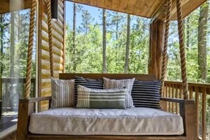 Property grounds - Forest Cabin Getaway | HotTub • GameLoft • FirePit (Broken Bow)