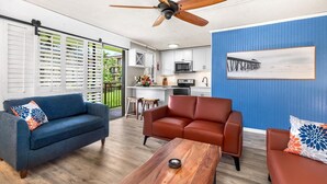 Condo, 1 King Bed (Kona Makai 3-204) | Living area - Kona Makai 3-204 (Kailua-Kona)