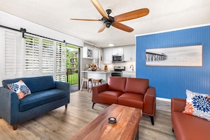 Condo, 1 King Bed (Kona Makai 3-204) | Living area - Kona Makai 3-204 (Kailua-Kona)