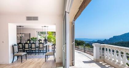 Villa Les Adrets Mandelieu Hillside With Pool - 2303