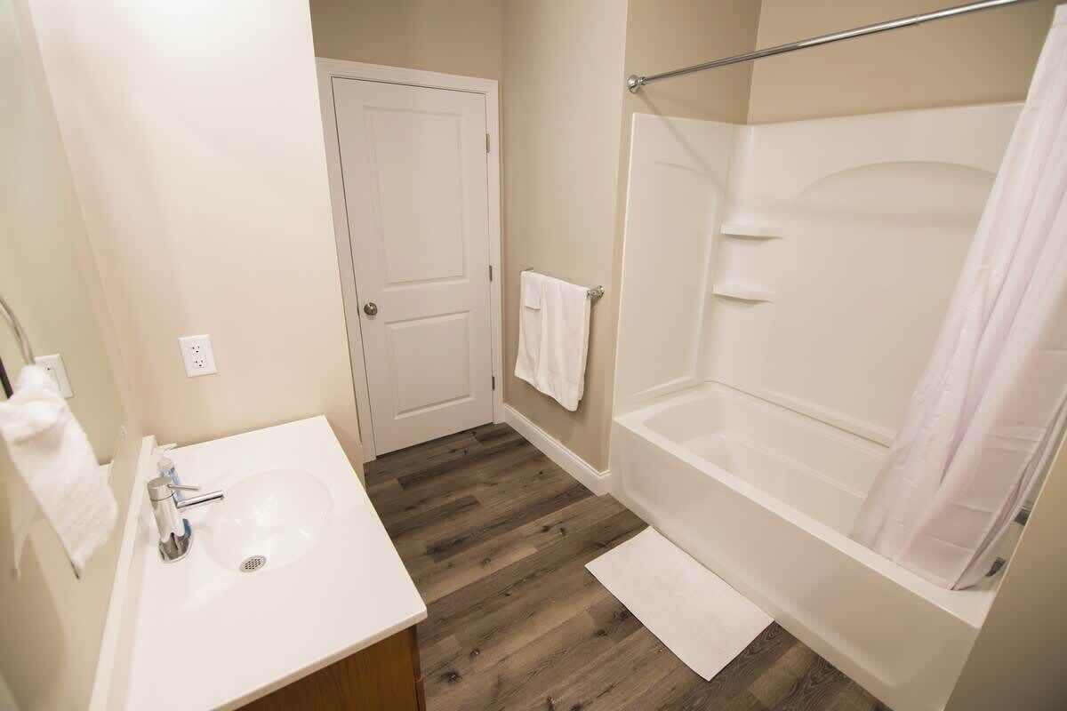 Shower, hair dryer