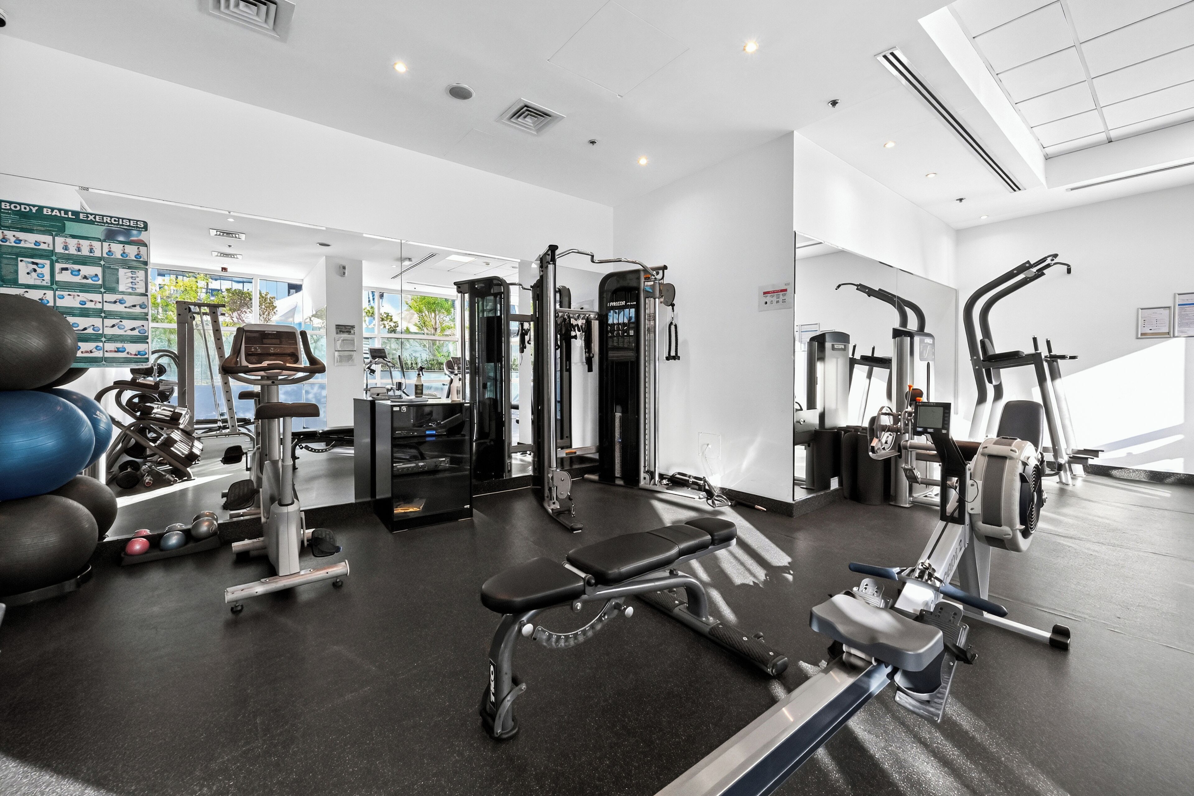 Fitnessbereich