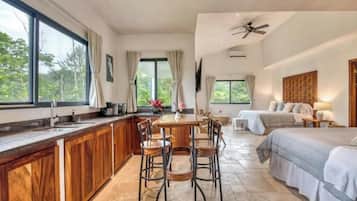 1 bedroom, internet, bed sheets