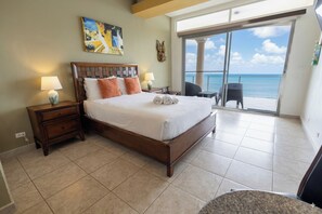Suite Studio, plusieurs lits, cuisine, vue océan | Wi-Fi gratuit