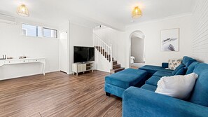 Smart TV, video games, DVD player, table tennis