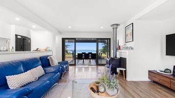 تلفزيون ذكي، مدفأة، مشغل دي في دي، كُتُب