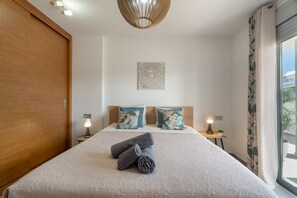 2 bedrooms, iron/ironing board, WiFi, bed sheets - Holiday Apartment 'La Tejita Beach' with Private Pool, Private Terrace and Wi-Fi (Granadilla)