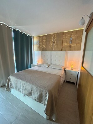 1 bedroom, iron/ironing board, free WiFi, bed sheets