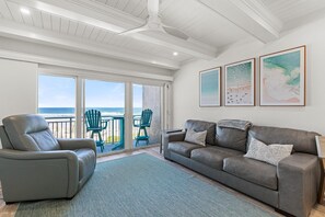 Condo, 1 King Bed (Ocean Club North B213) | Living area