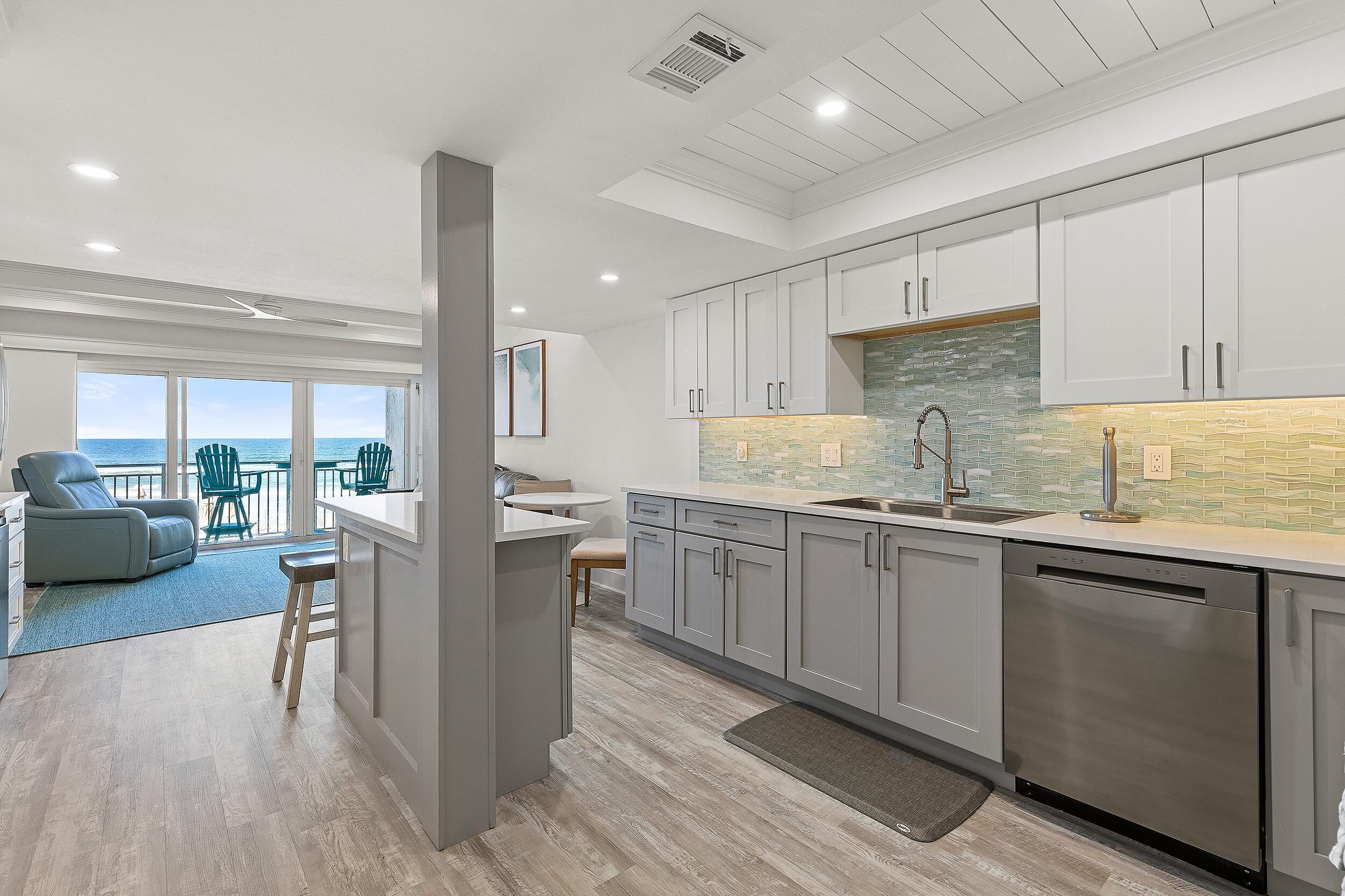 Bloc d'apartaments, 1 llit de matrimoni gran (Ocean Club North B213) | Cuina privada