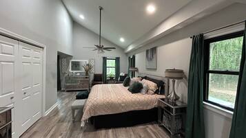 4 habitaciones, escritorio, tabla de planchar con plancha y wifi gratis