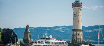 Cozy vacation apartment "Inselglück" - roof terrace, lake view, central