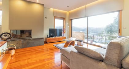 At 5 Km from Porto, beautiful house with private pool, ideal for family vacations.