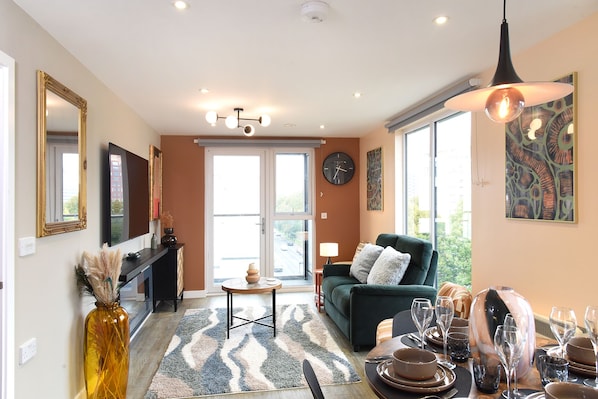 Appartement Luxe, vue ville | Bar lounge