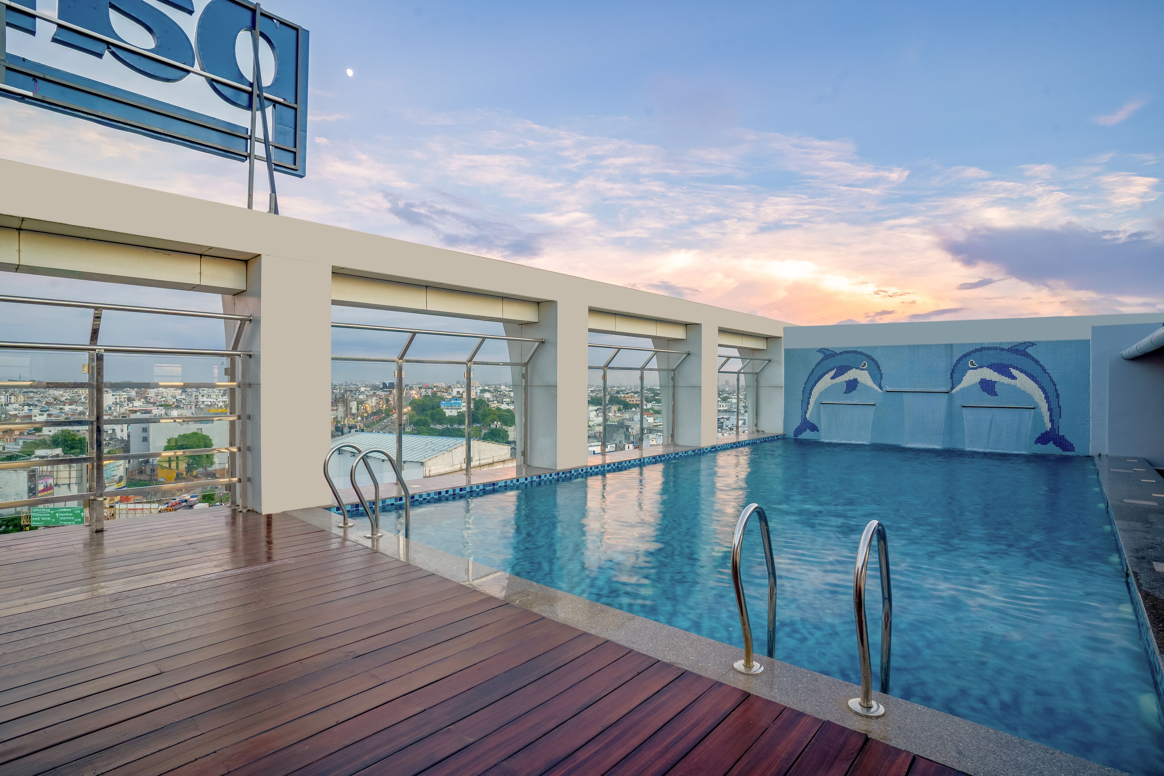 Seasonal outdoor pool