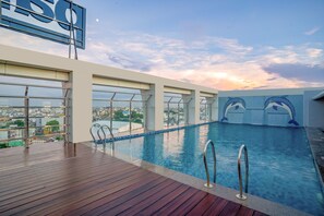 Seasonal outdoor pool