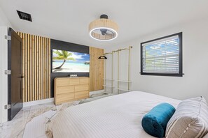 3 soverom, strykejern/-brett, internettilgang og sengetøy