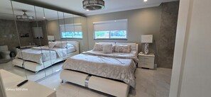 4 habitaciones, wifi gratis, ropa de cama y acceso para silla de ruedas 