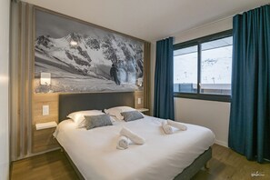 2 habitaciones, cuna de viaje, wifi gratis y ropa de cama 