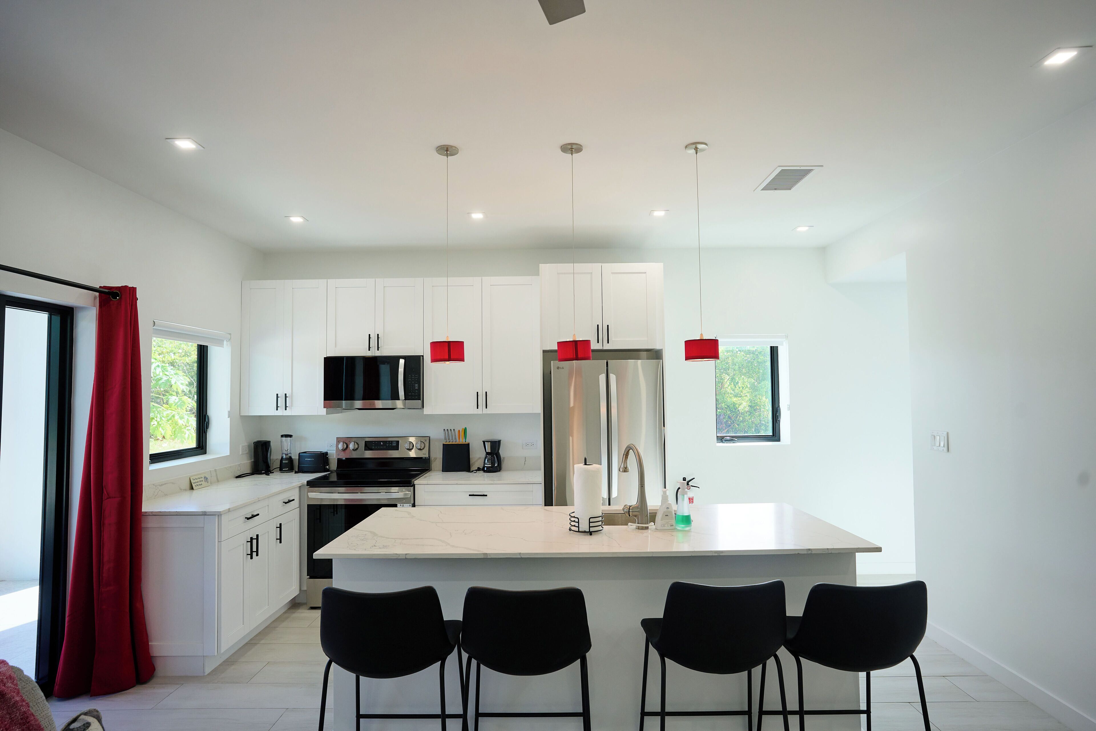 스탠다드 아파트 | 전용 주방 | 대용량 냉장고, 전자레인지, 오븐, 쿡탑