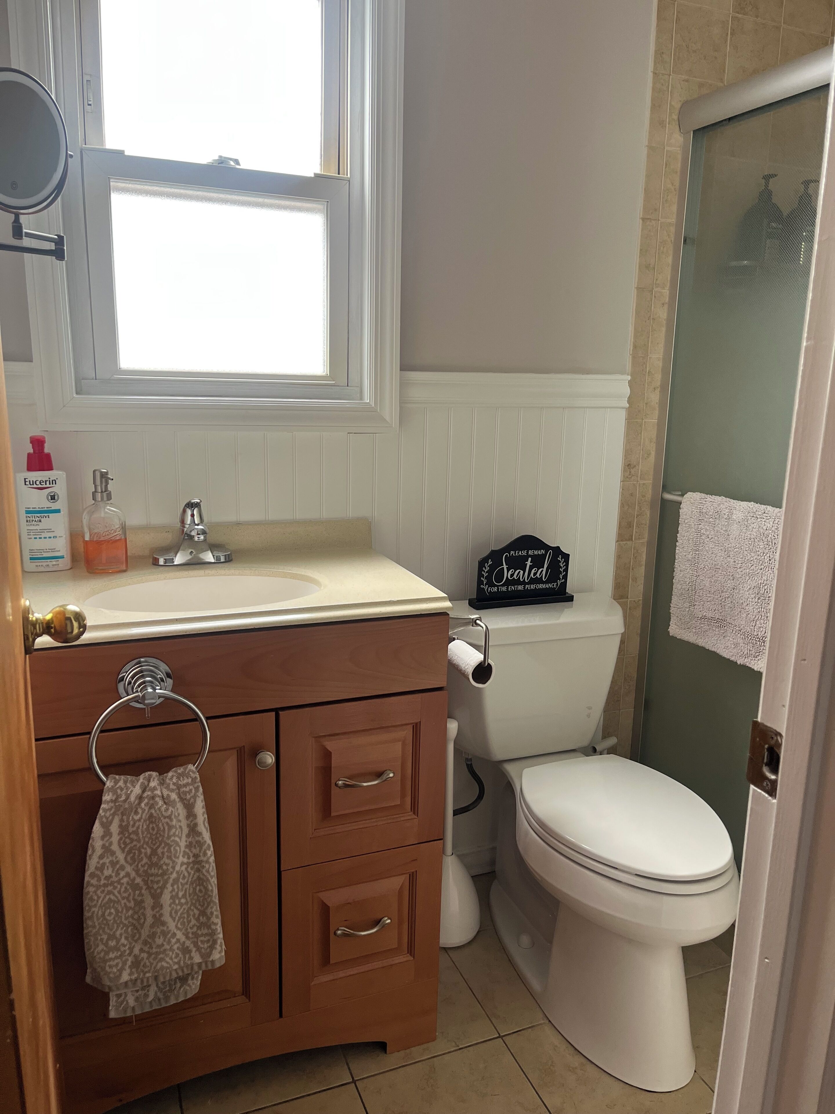 淋浴设施、吹风机