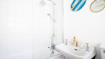 Hair dryer, towels