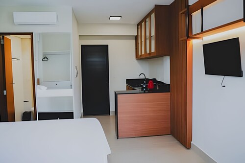 Loft completo e climatizado