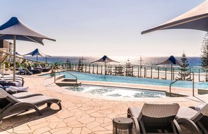 Indoor pool, a heated pool