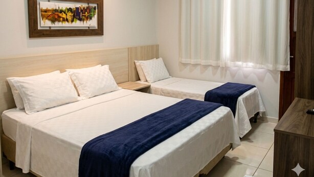 ห้องแฟมิลี่ | มินิบาร์, โต๊ะทำงาน, Wi-Fi ฟรี, ผ้าปูที่นอน