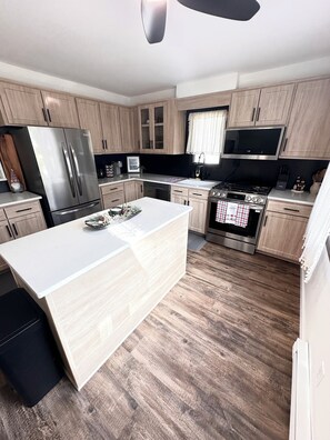 Frigorífic, microones, forn i placa de cuina