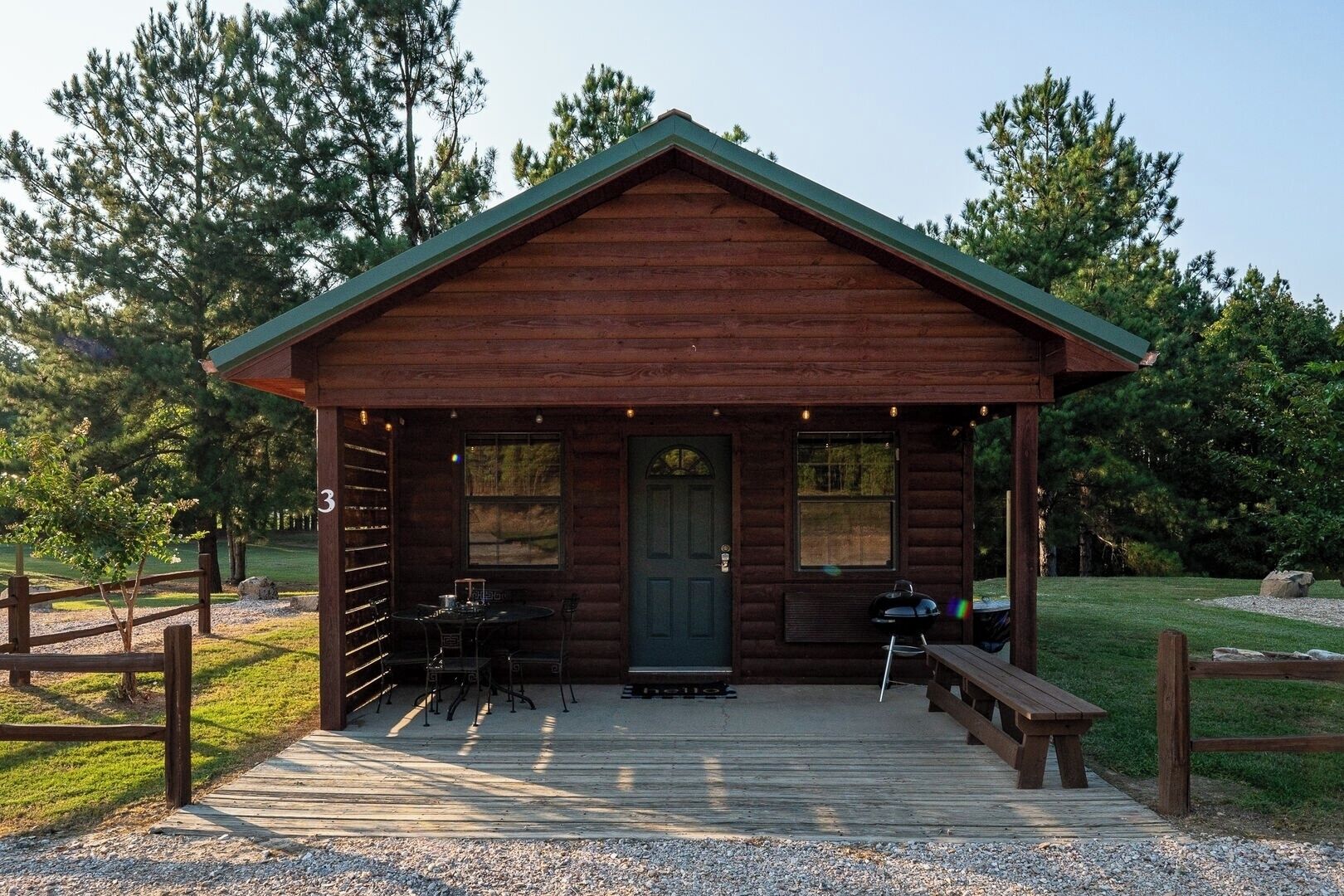 Overnattingsstedets uteområder