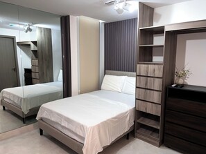 1 bedroom, Internet, bed sheets - Seaview Comfort Studio (Panamá)