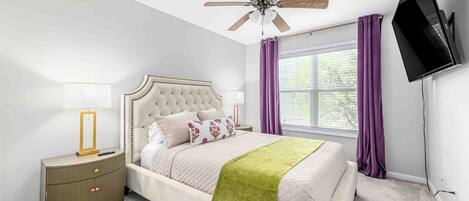 3 bedrooms, iron/ironing board, WiFi, bed sheets