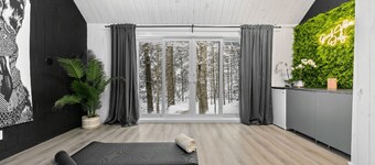 Luxury mini-chalets to disconnect for two with a private spa nestled in the hear