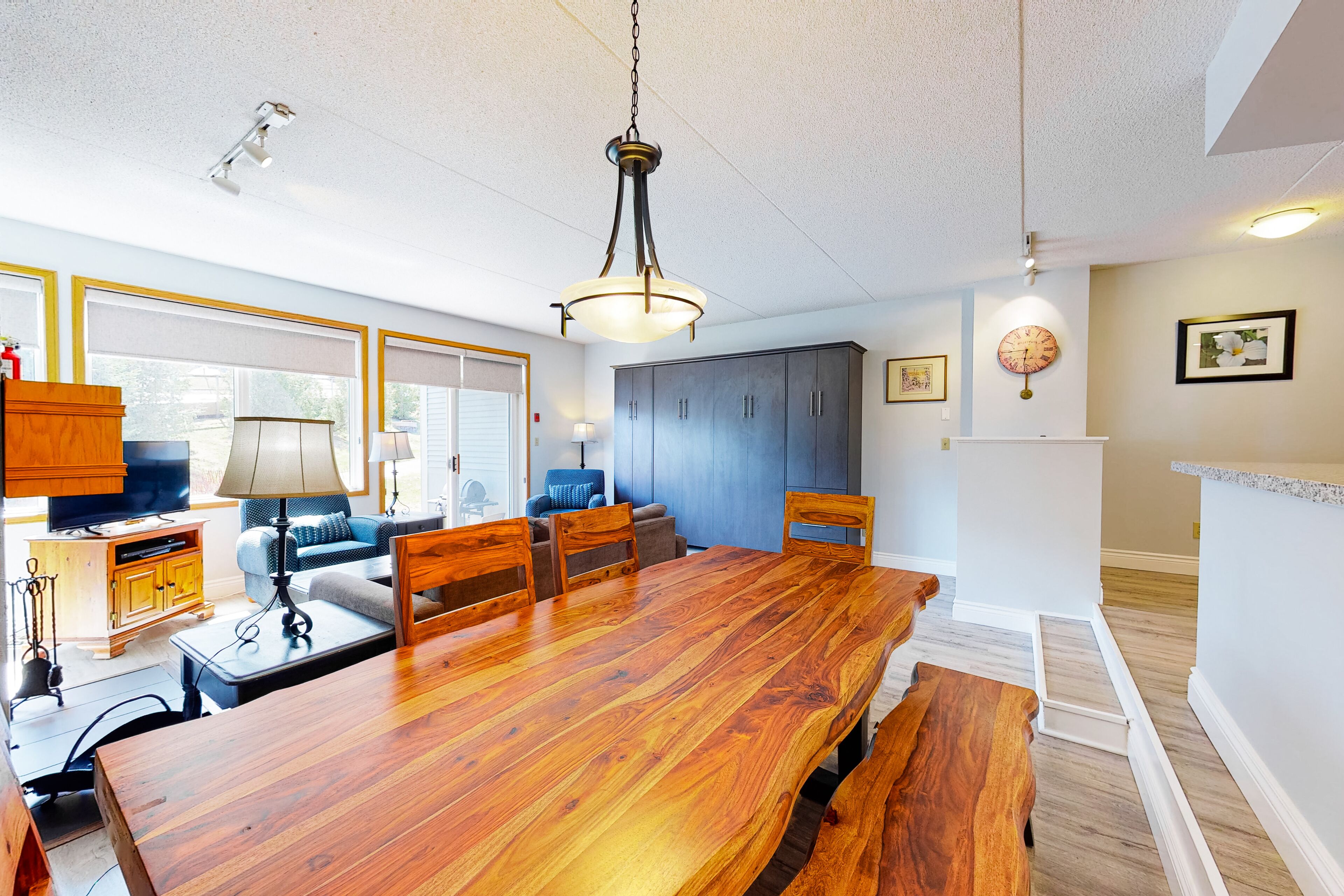 Condo, 1 phòng ngủ | Khu phòng khách