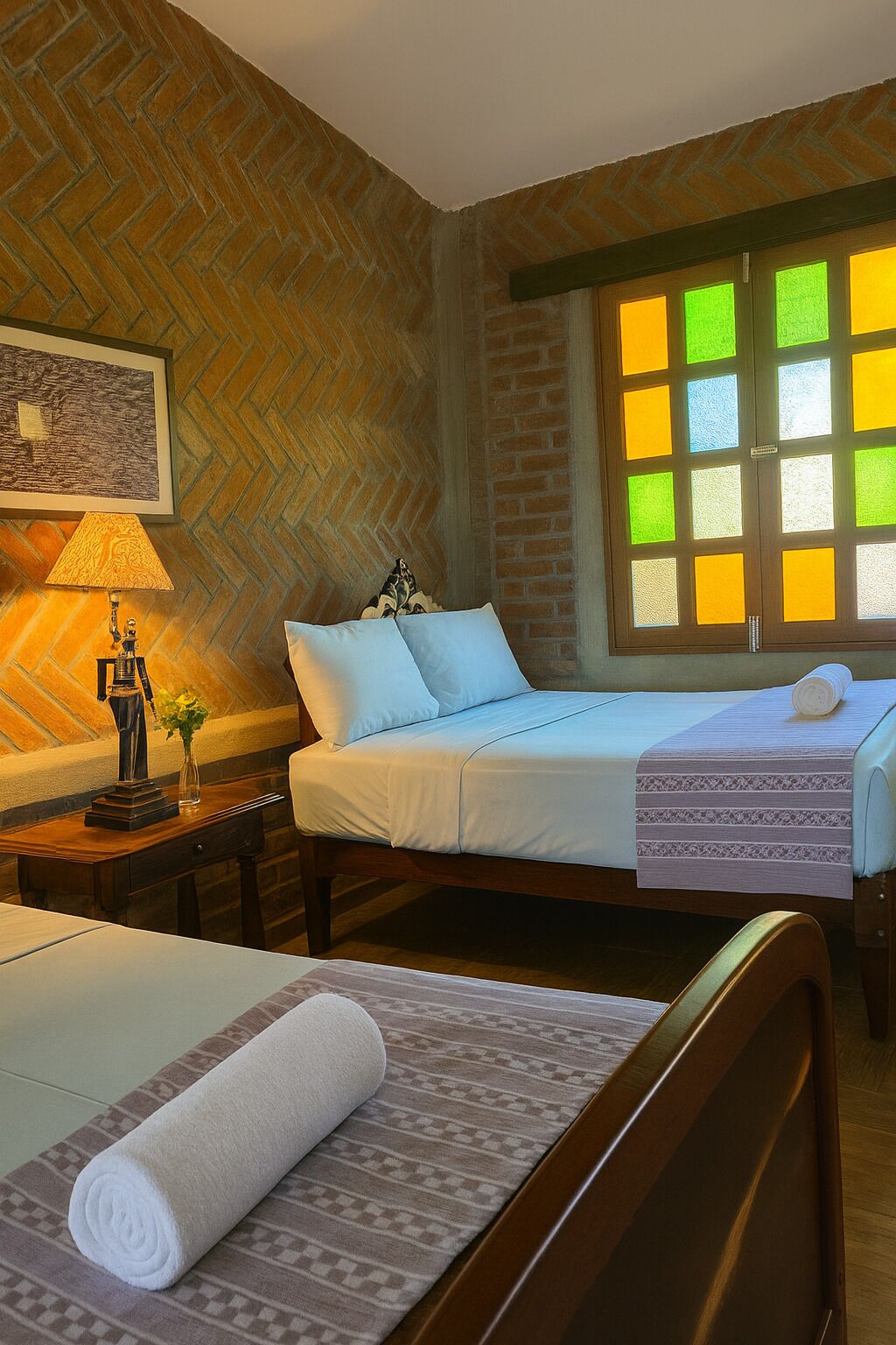 Deluxe Double Room, Non Smoking, Mountain View | Individually decorated, individually furnished, free WiFi, bed sheets