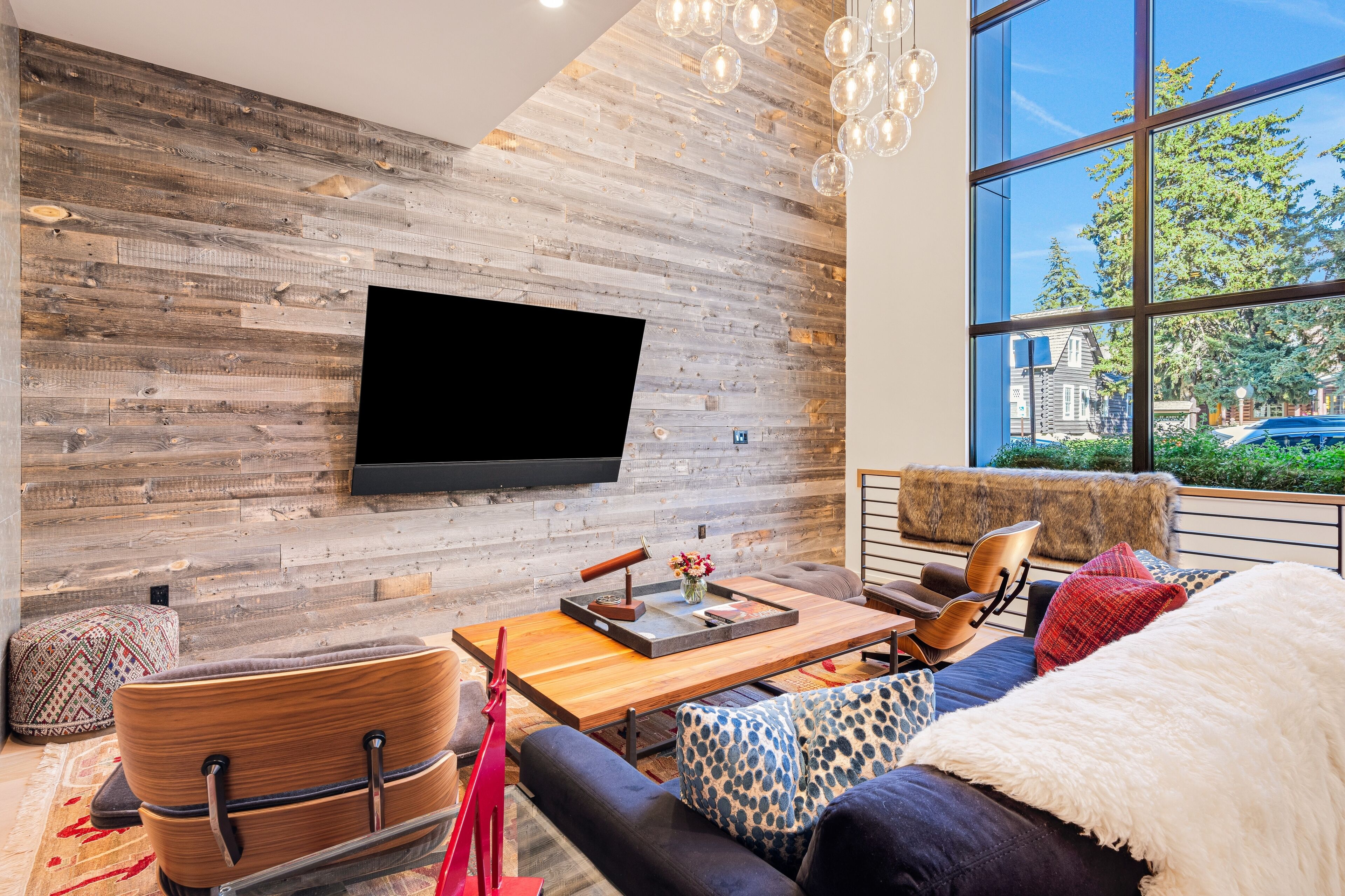 تلفزيون، مدفأة