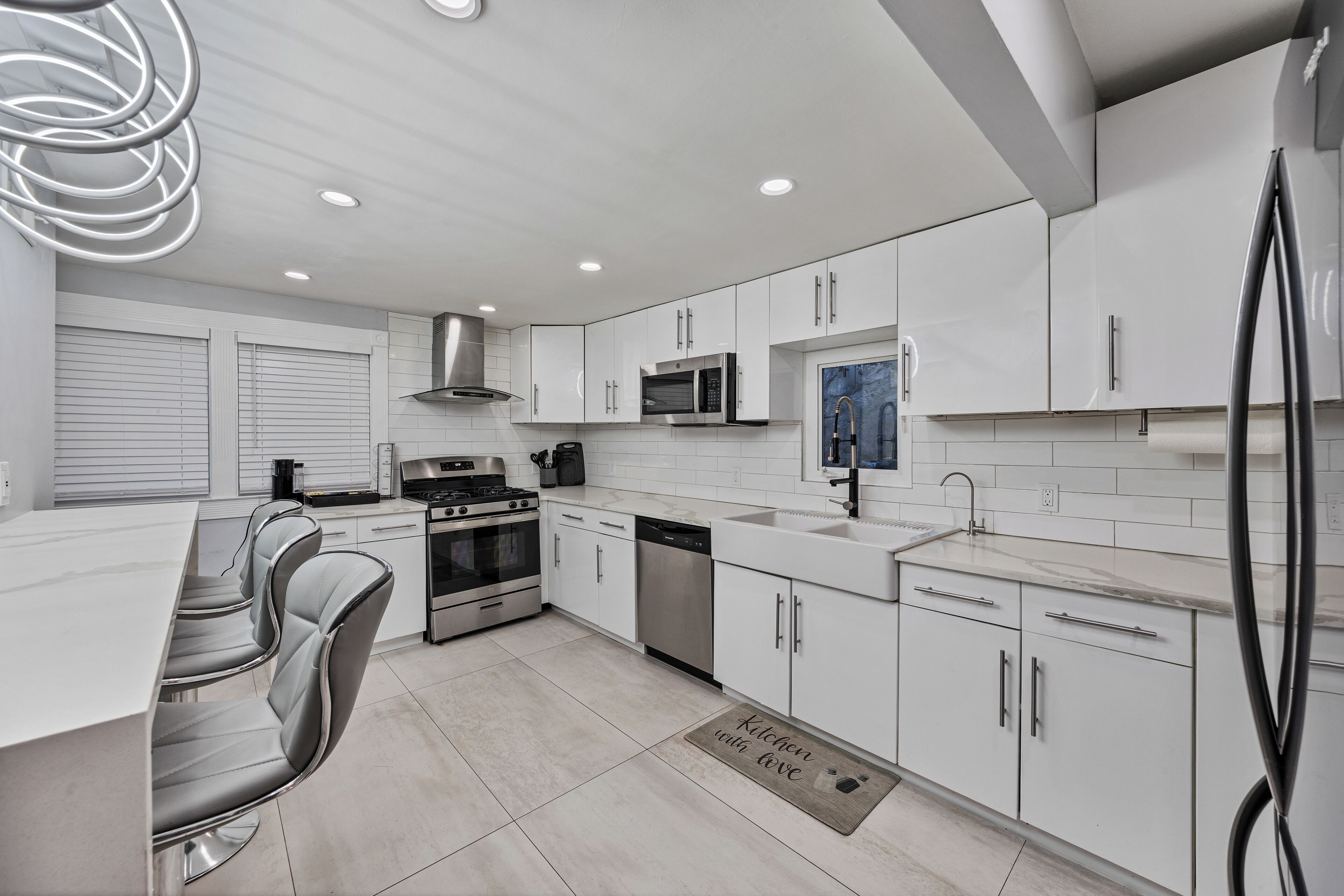 Nhà Cao cấp, 4 phòng ngủ, bếp, quang cảnh núi | Bếp riêng | Dụng cụ pha cà phê/trà, ấm điện 