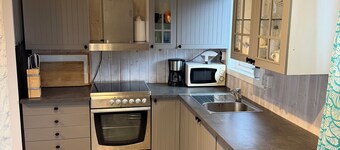 Beautiful panoramic fjord view