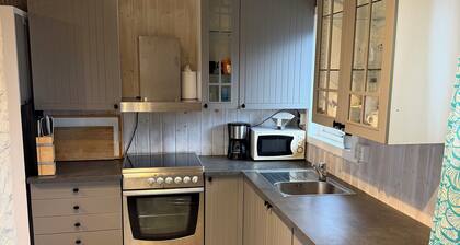 Beautiful panoramic fjord view