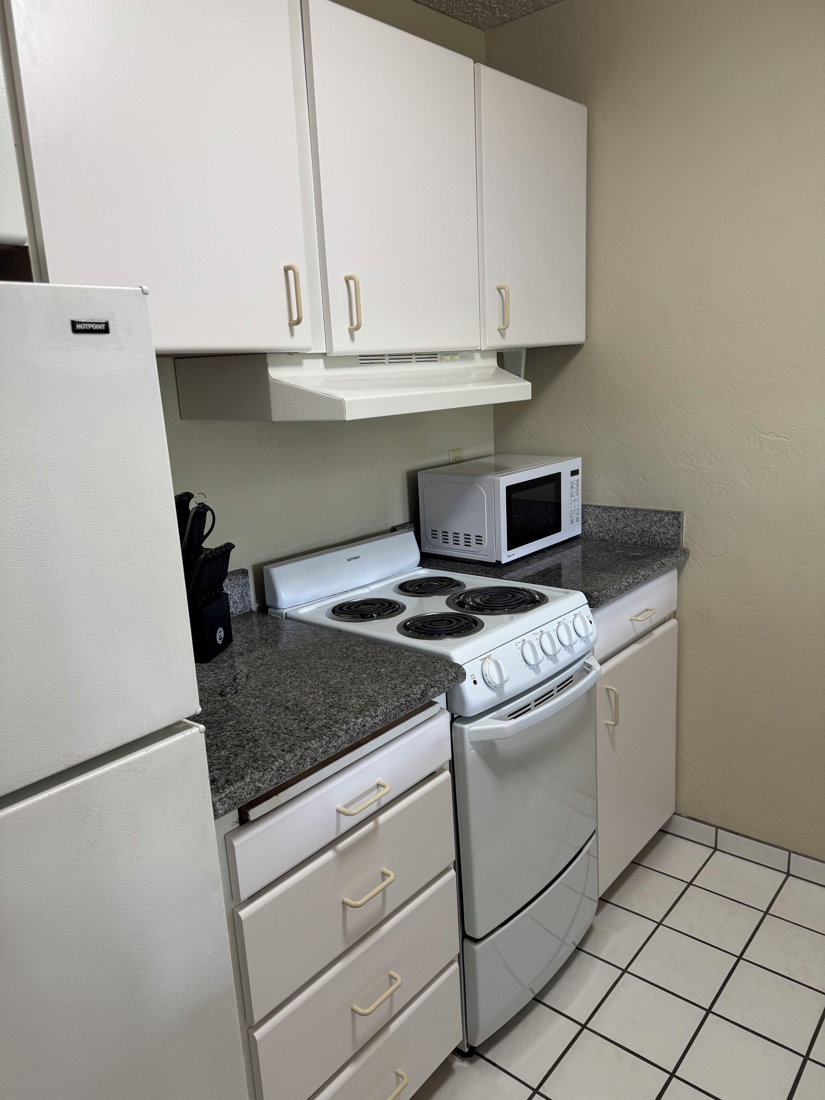 Microwave, oven, stovetop