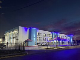 Konaklama yerinin ön cephesi