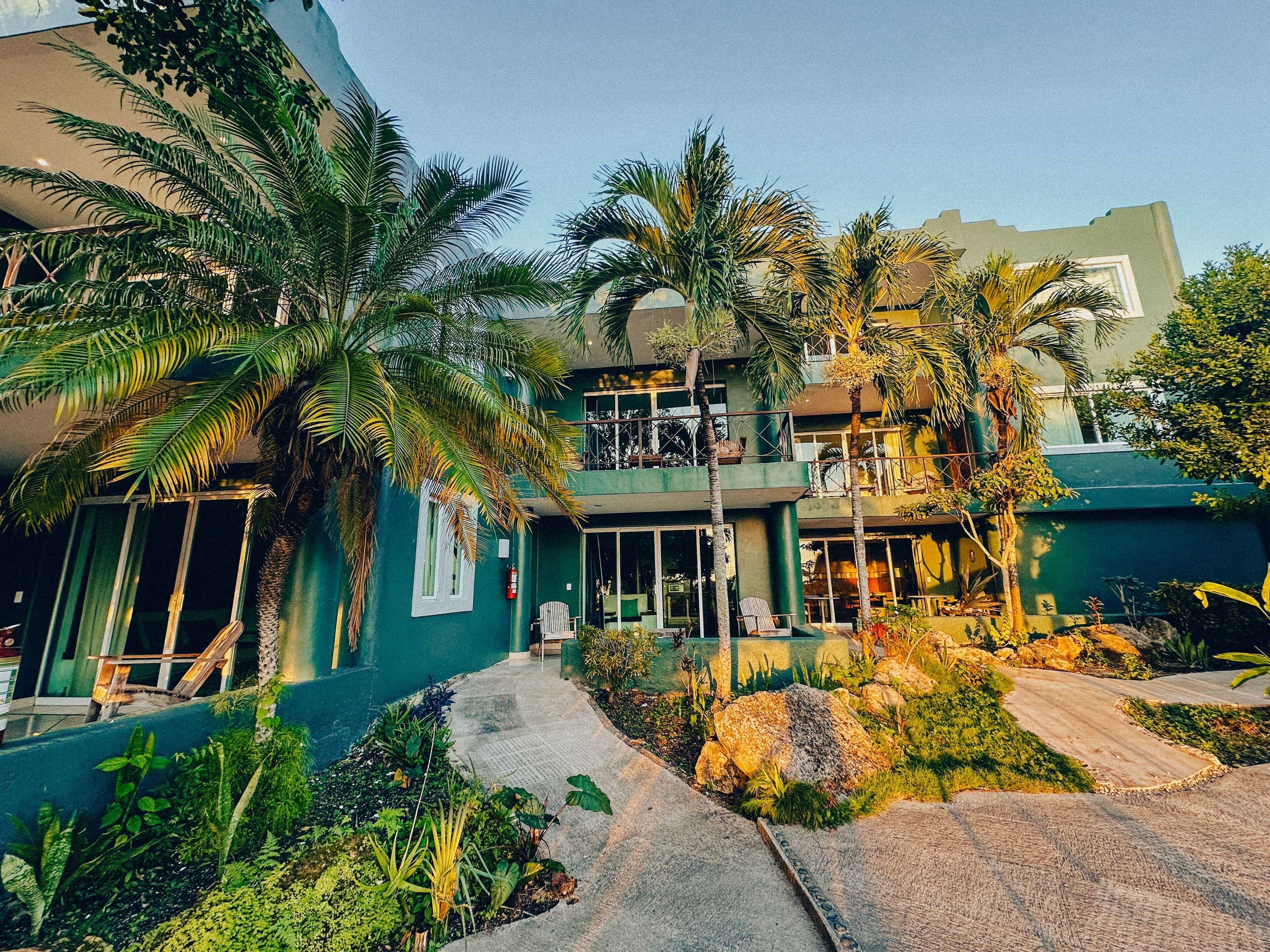 숙박 시설 구내