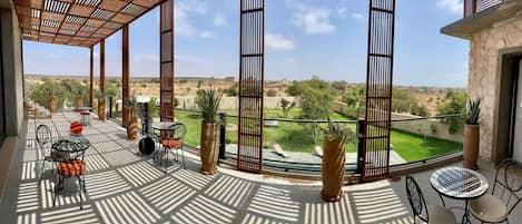 Luxury Villa, Balcony, Courtyard View | Balcony