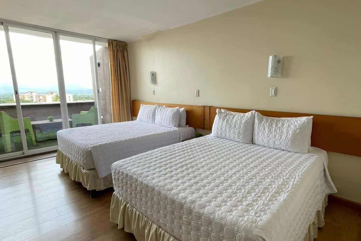 Comfort Suite, Balcony, Mountain View | In-room safe, desk, laptop workspace, iron/ironing board