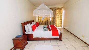 2 habitaciones, internet y ropa de cama