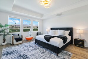 4 bedrooms, iron/ironing board, free WiFi, bed sheets - Villa Novello: Modern 4BR with Heated Pool, Spa and Pickleball-Winter Special! (Indio)