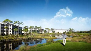 Exterior - Studio unit sleeps 4 with Golf Course View. Awesome location in Bonita Springs. (Bonita Springs)