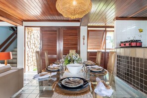 Villa | Dining - Casa Luxo 5Qts 2Suítes Tamandaré SH132D (Tamandaré)