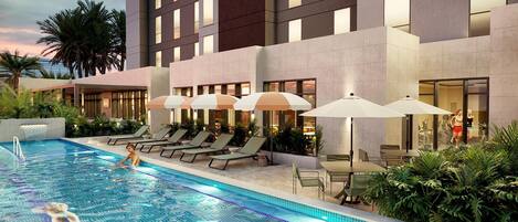 Alberca al aire libre